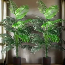 36Leaves Areca Palm Simulation Green Plants Large Realistic Artificial Trees