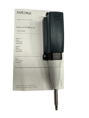Sartorius rLINE 1-Ch 200 µL Pipette Dispenser Robotic Dispensing Module 710993