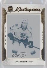 2016 The Cup Masterpieces Printing Plate Cyan Framed 1/1 Jake Muzzin #CUP-47 0c3