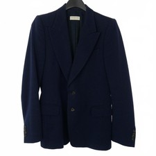 Mens Dries Van en Dries Van Noten peak lapel jacquard jacket blazer long sleeve