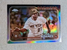 2024 Topps Chrome - Willy Adames #126 Sepia Refractor