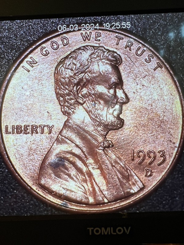 1993 D Lincoln Penny with RARE Close 'AM', DDO/DDR Errors.In Great Condition!