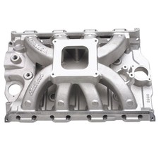 Edelbrock Intake Manifold 2936 Victor Single Plane Satin For Ford 332-428 Fe