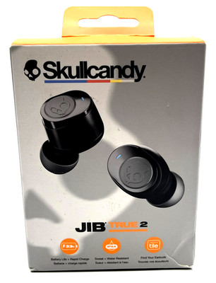 Skullcandy Jib True 2 Wireless Earbuds Sweat & Water Resistant New