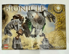 Lego Bionicle Pahrak-Kal 8577 COMPLETE w/ Instructions, Disc, & Container