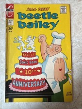 Beetle Bailey #100 (1971) Charlton Comics | 10th Anniversary Issue | Mort Walker