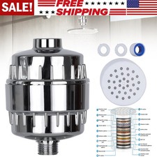 20 Stage Shower Head Filter Purifier with Filter for Hard Water Softener/Filter