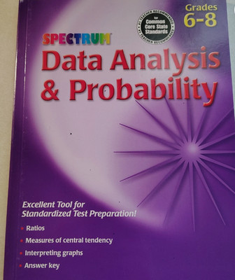 Data Analysis & Probability, Grades 6 - 8 (Spectrum) - paperback Spectrum