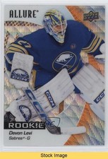2023-24 Upper Deck Allure Rookies Orange Slice Devon Levi #144 READ 17s7