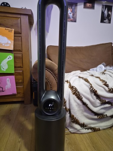 Bladeless Fan And Air Purifier Unbranded Grey