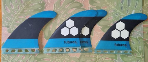 futures. AM1 Fins 4 Honeycomb Surfboard Fin Set Channel Islands Al Merrick used