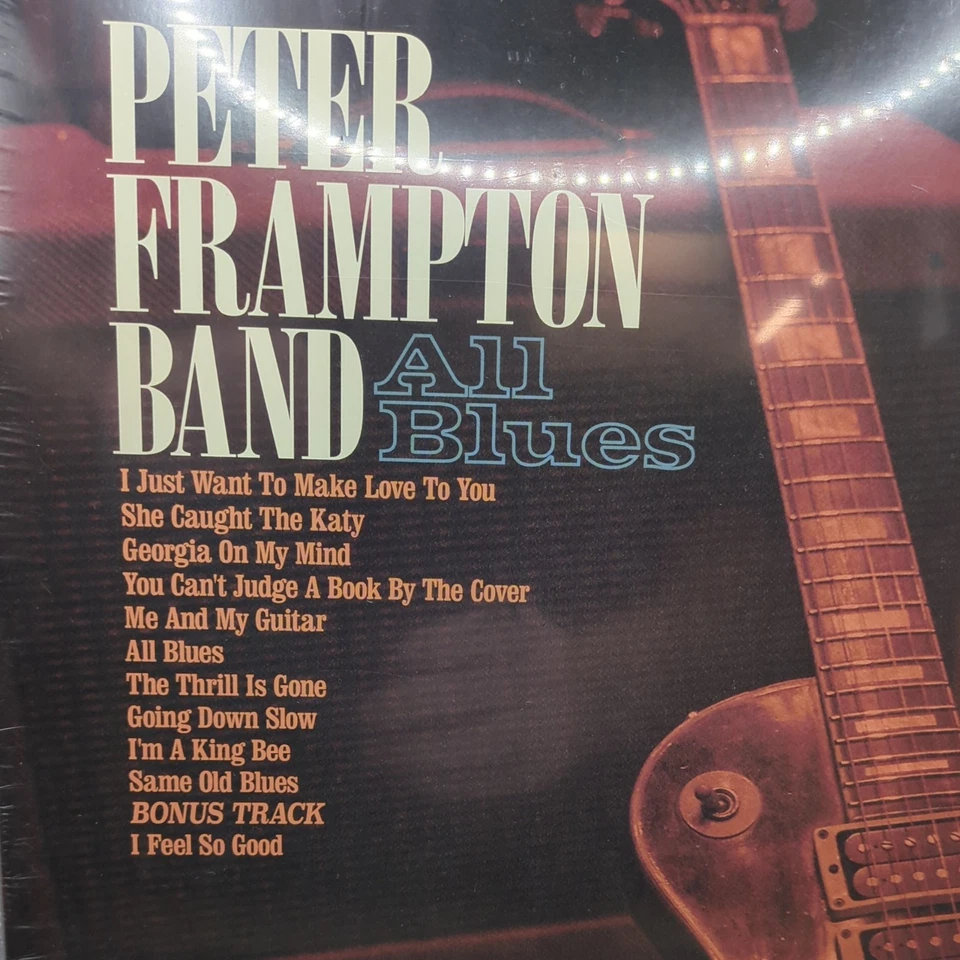 PETER FRAMPTON ALL BLUES NEW SEALED 12" VINYL LP RECORD ALBUM FREEPOST - Image 3 of 4