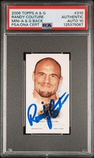Randy Couture Cards, Rookie Cards and Autographed Memorabilia Guide 13