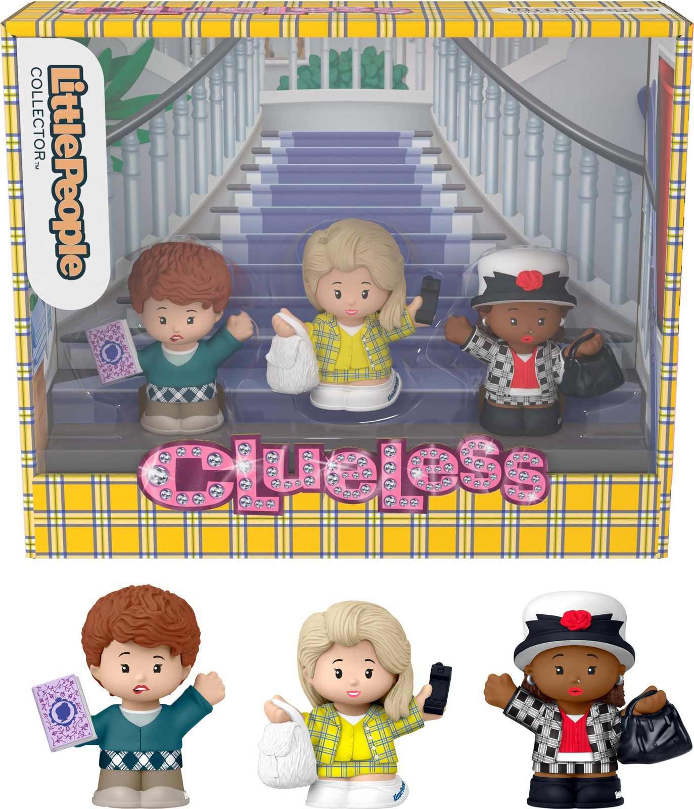 Little People Collector Clueless Movie Special Edition Set for Fans, 3 Character