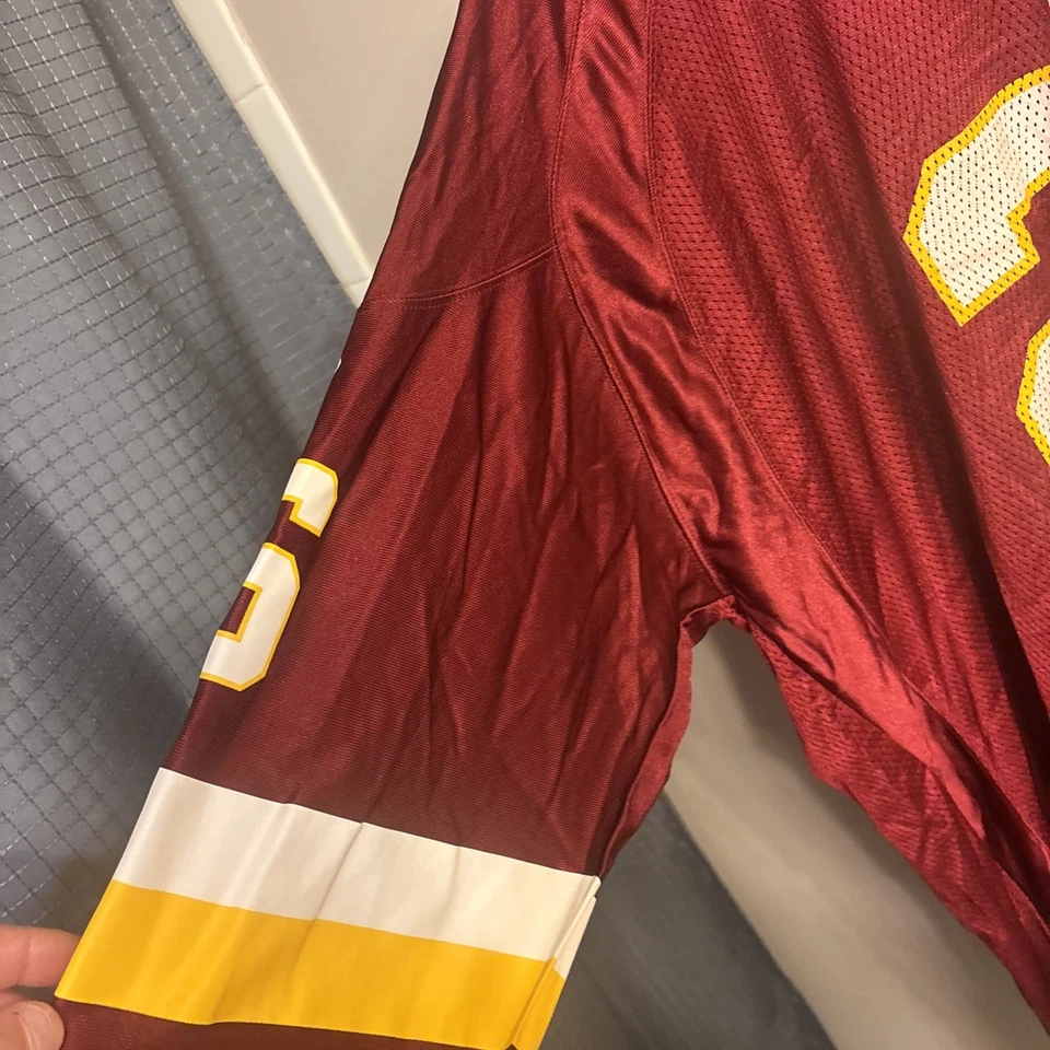 Винтажная футболка Washington Redskins Clinton Portis 26 NFL красная размер 5XL - Изображение 4 из 4