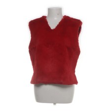 Marc Cain Sports, Fellweste, Damen, Größe: M, Rot, Baumwolle/Pelz/Polyamid #b9y