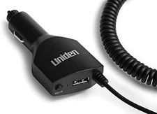 Uniden LRDACWM044 Radar Detector Smart Power Cord w/Mute Button and USB...
