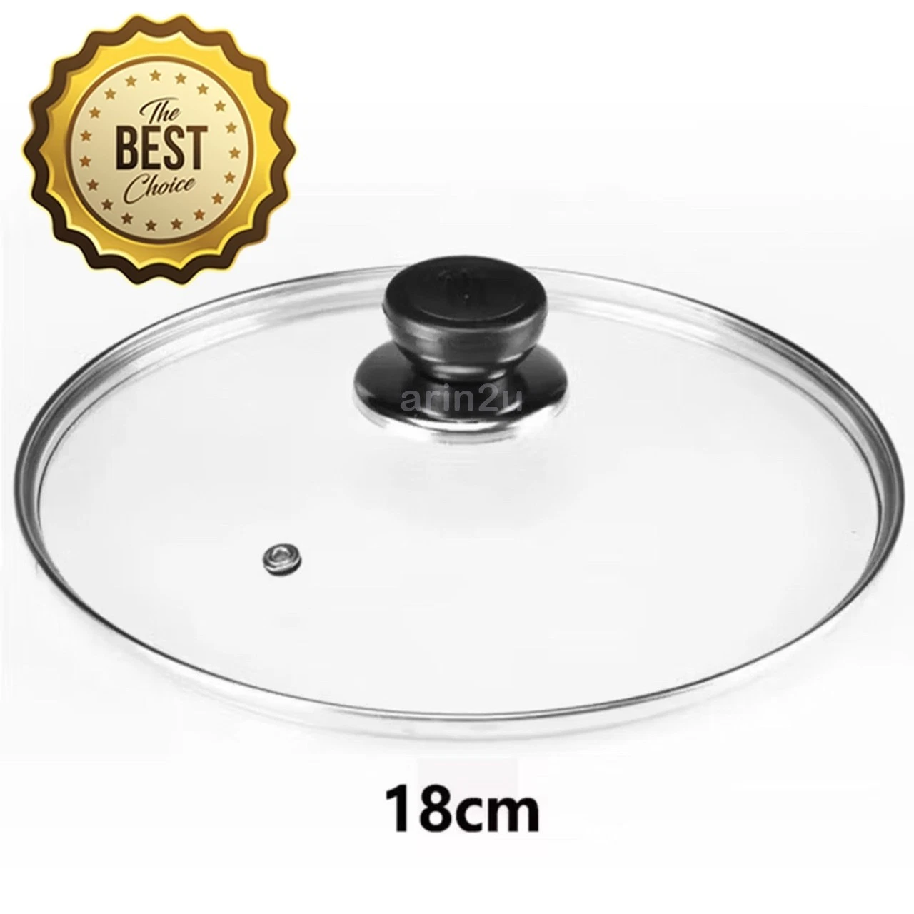 18 CM Lid Pot Pan New Universal Replacement Glass For Cookware Bakeware