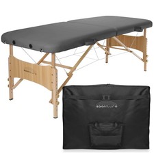 Basic Portable Folding Massage Table - Dark Gray