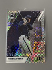 2022 Panini Chronicles #24 Christian Yelich Phoenix Building Blocks - Brewers