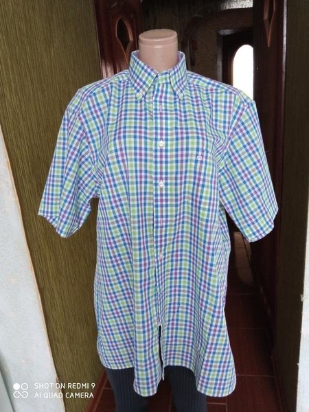 Men Olymp Shirt Multicolor Cotton 42 / XL / 50 #BWWK
