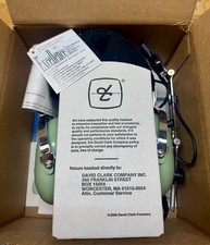 David Clark 12510G-21 Model H10-76 Low Impedance Military Aviation Headset