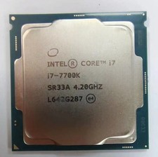 Intel Core i7-7700K 4-core 91W 4.5GHz LGA 1151 CPU Processor i7-7700k