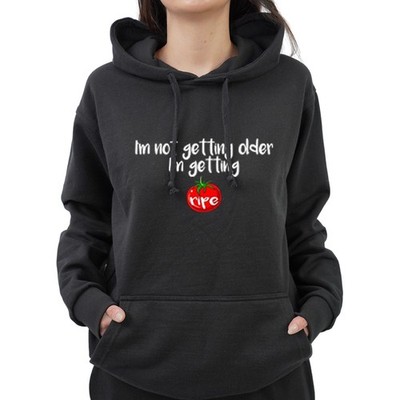 Lustiger sarkastischer Hoodie Ich werde nicht älter Ich werde reif alte Männer
