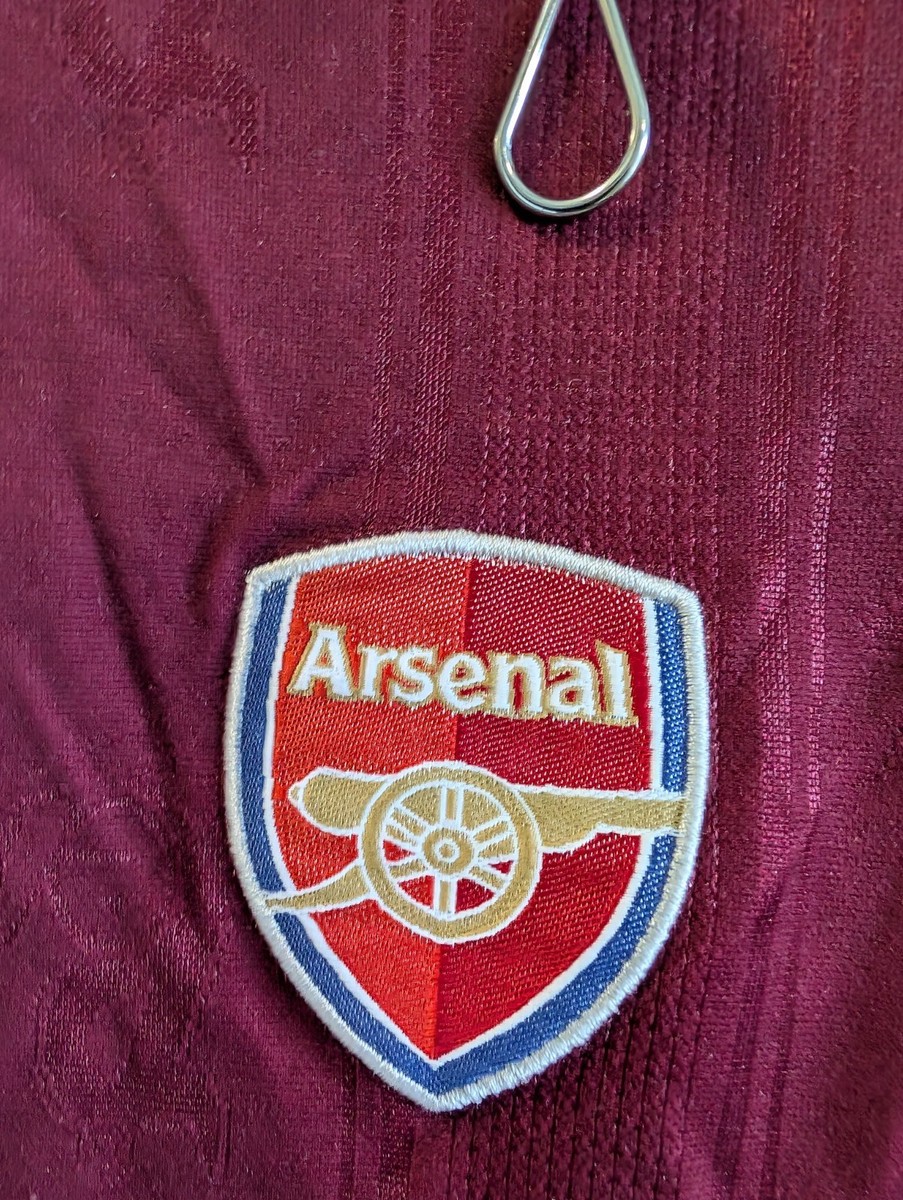 Arsenal 2005/06 Highbury Home Jersey Nike O2 UEFA Patch XL Vintage