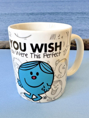 Mr. Men Little Miss Serie ''Mr. Perfect'' Kaffee Tee Becher THOIP 2018 W