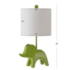 Safavieh ELLIE ELEPHANT LAMP, Reduced Price 2172786080 KID4248E