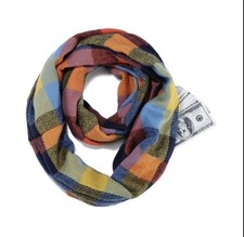 Soft Multi ColorAcrylic Scarf Warm Cozy Winter Neck Wrap