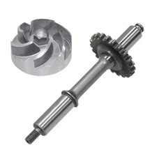 Water Pump Impeller & Shaft for Kawasaki many 2002-2023 650, 700 & 750 ATV & UTV