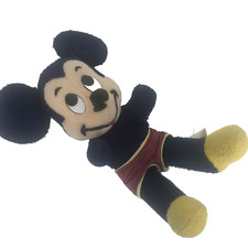 Vintage Mickey Mouse 15  Plush Walt Disney Characters California Stuffed Animal
