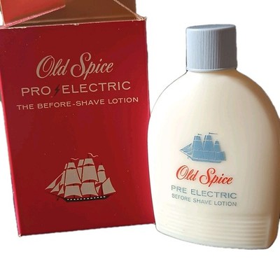 Old Spice Pro Electric Shulton 59ml Vintage Original 70er Pre Shave Lotion