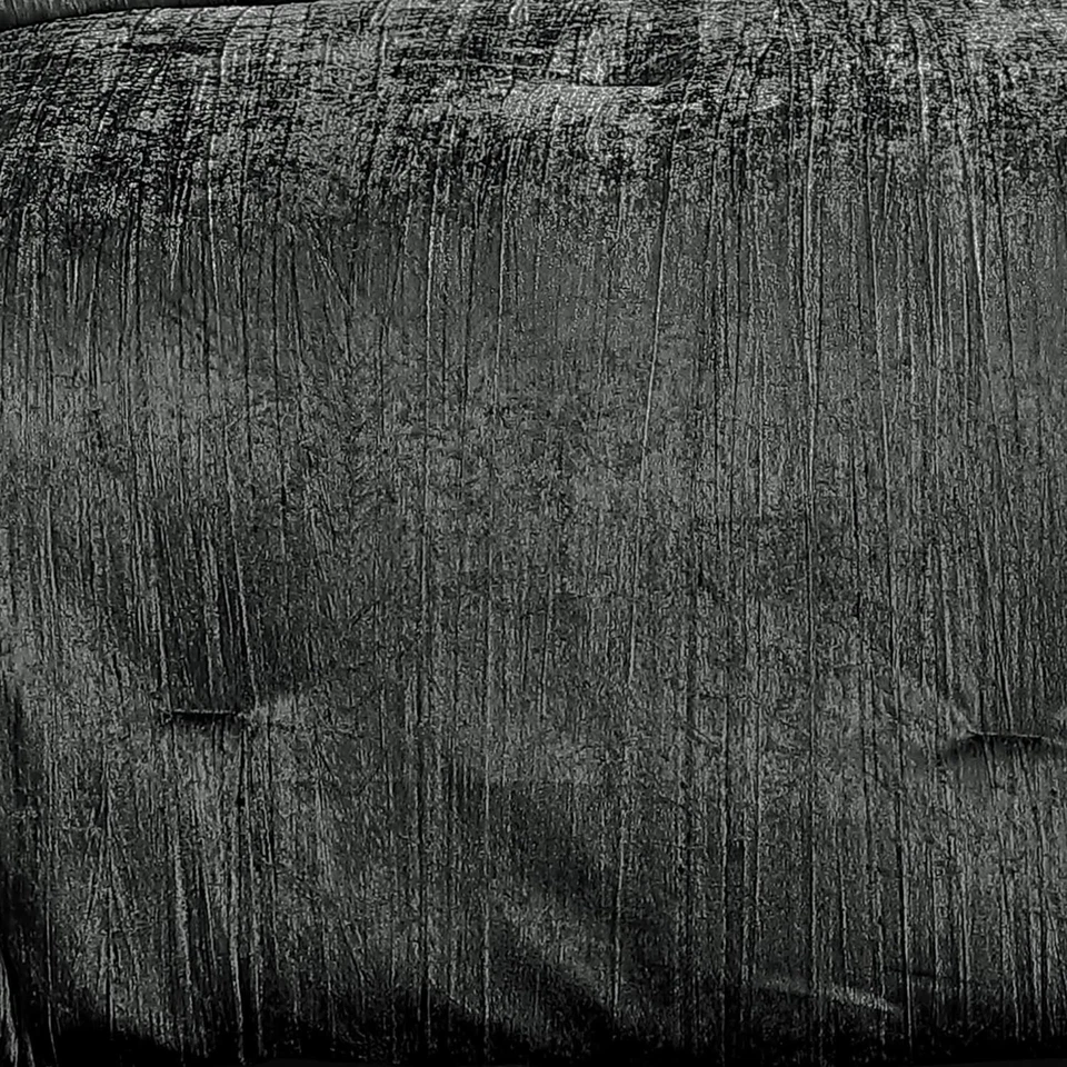 Riverbrook Home Turin Plush Comforter Set, Queen, Charcoal, 7-Piece Set - Image 4 of 4