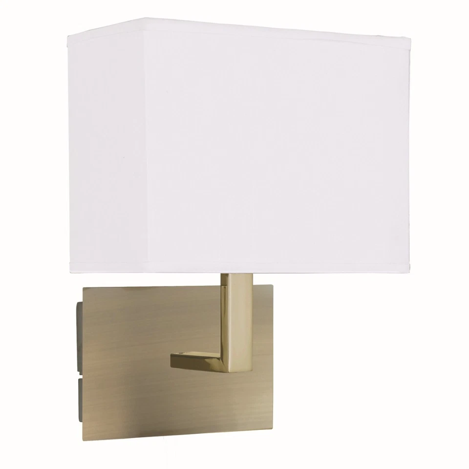 Élégant Wandleuchte en Bronze Applique Mur Lumière Interrupteur E27 Bauhaus L' - Photo 1/1