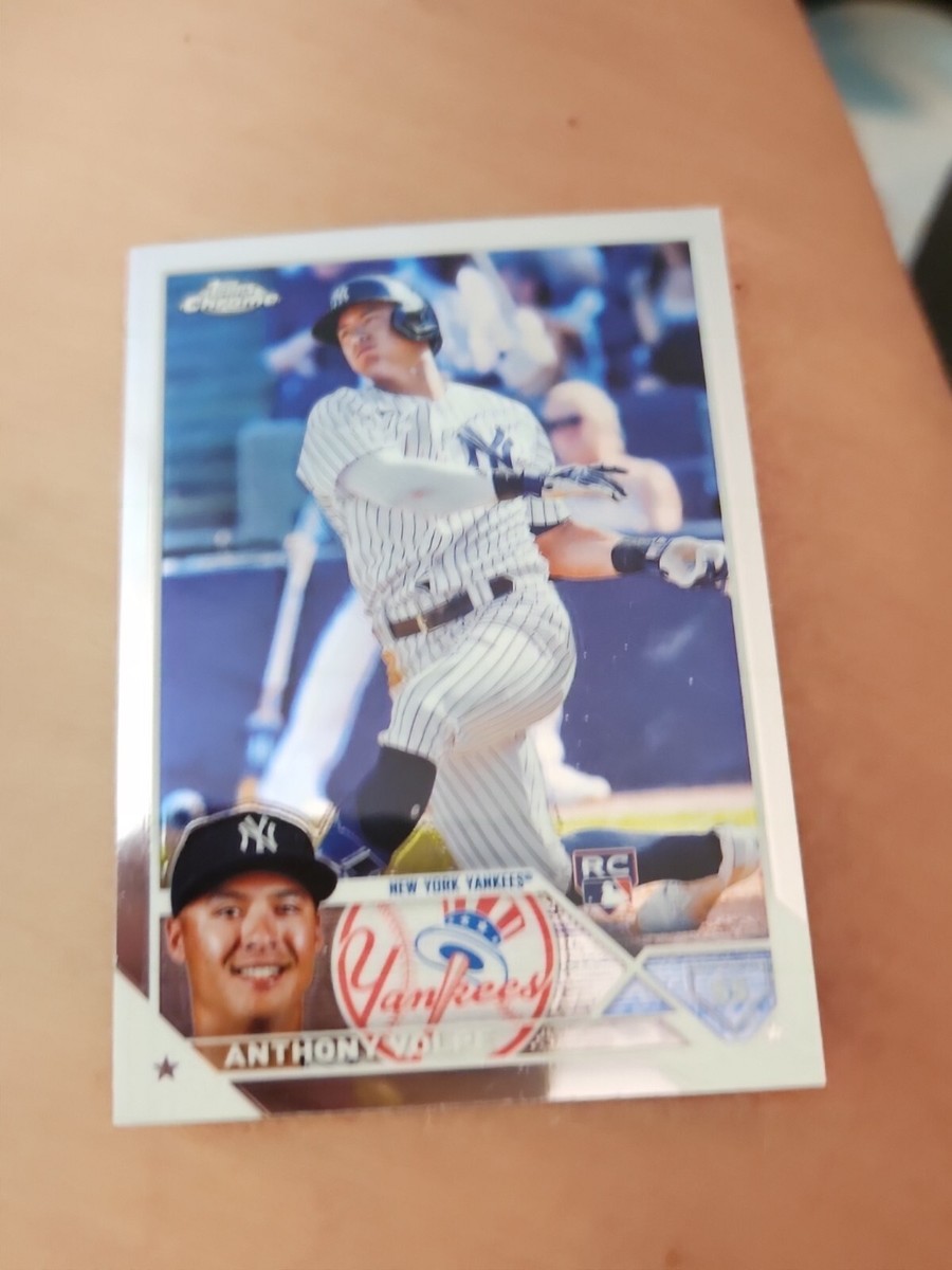 ANTHONY VOLPE 2023 Topps Chrome Rookie REFRACTOR Card New ANTHONY VOLPE 2023 Topps Chrome Rookie REFRACTOR Card New