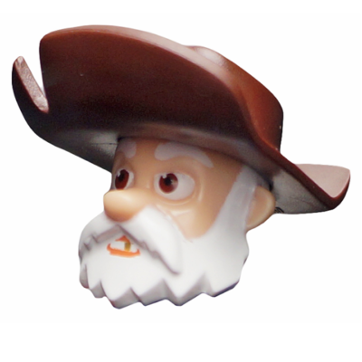 H012A Lego Stinky Pete Minifigure Head from Set 7594 NEW | eBay