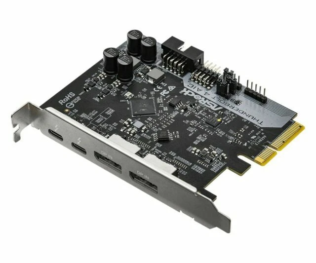 Asrock Thunderbolt 4 AIC Add-On Card - Black