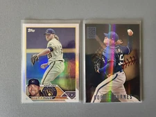 Corbin Burns parallel lot - Milwaukee Brewers