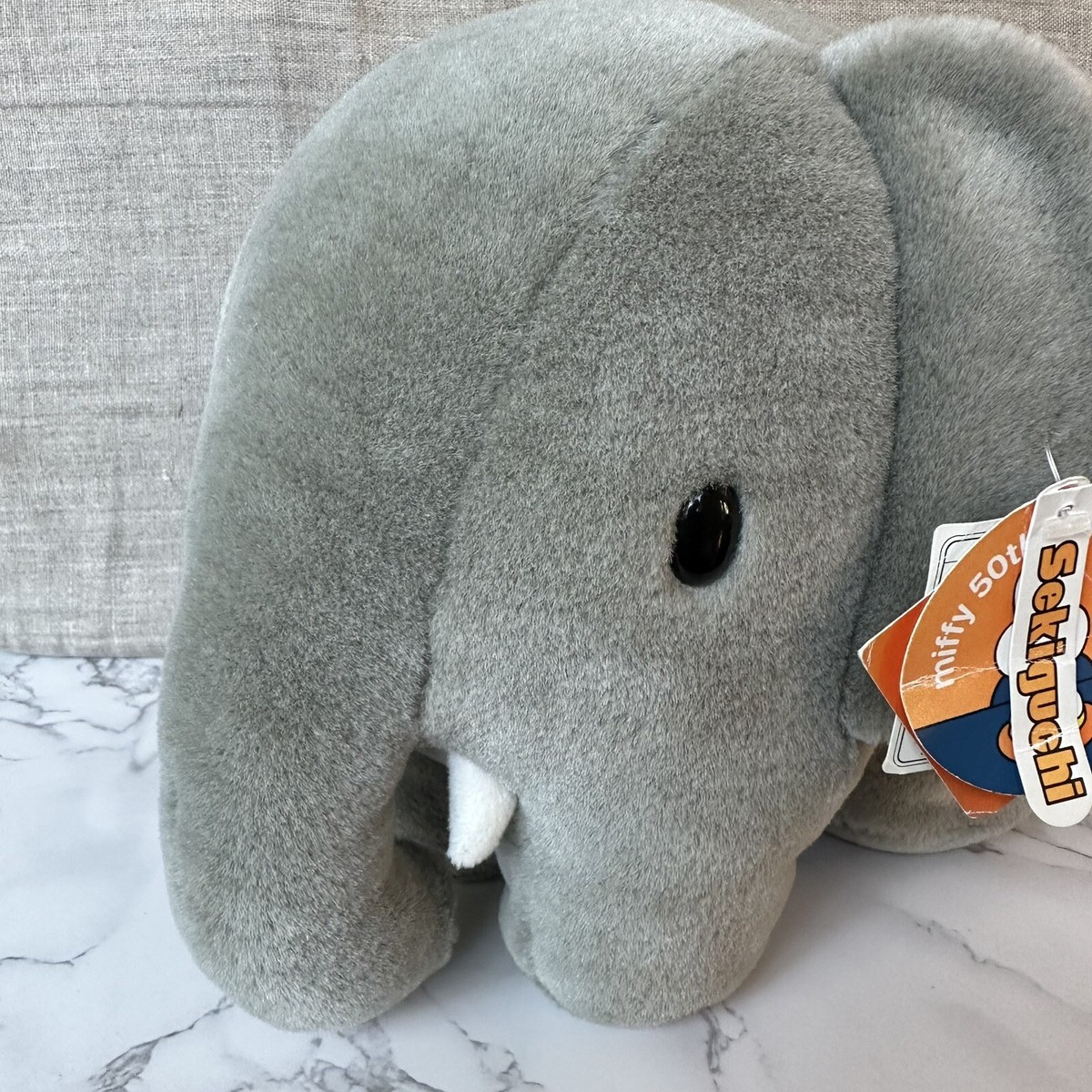 Miffy 50th Anniversary Elephant Large Plush Dick Bruna Sekiguchi