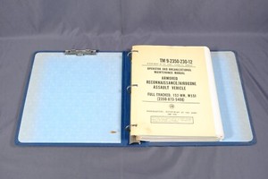 TM 9-2350-230-12 Technical Manual Armored Vehicle Full tracked 152mm M551 1966