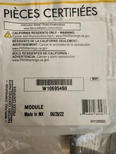 Genuine OEM Whirlpool Refrigerator LED Light Module W10695460 New