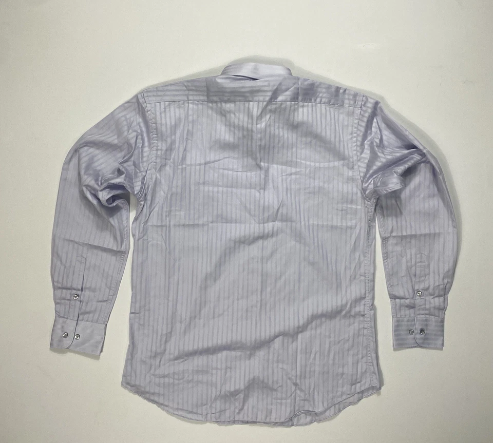 Vintage Pierre Balmain Paris Men's 40 Imported Fabric Button Shirt Designer - Image 2 of 4