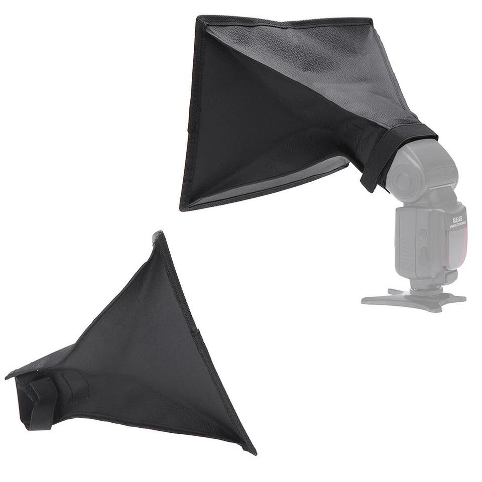Premium 20X30CM Speedlite Softbox On Camera Flash Diffuser Foldable Mini Softbox - Image 3 of 4