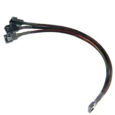4-pin fan extension cable CPU 4-pin fan cable PWM fan temperature control cable