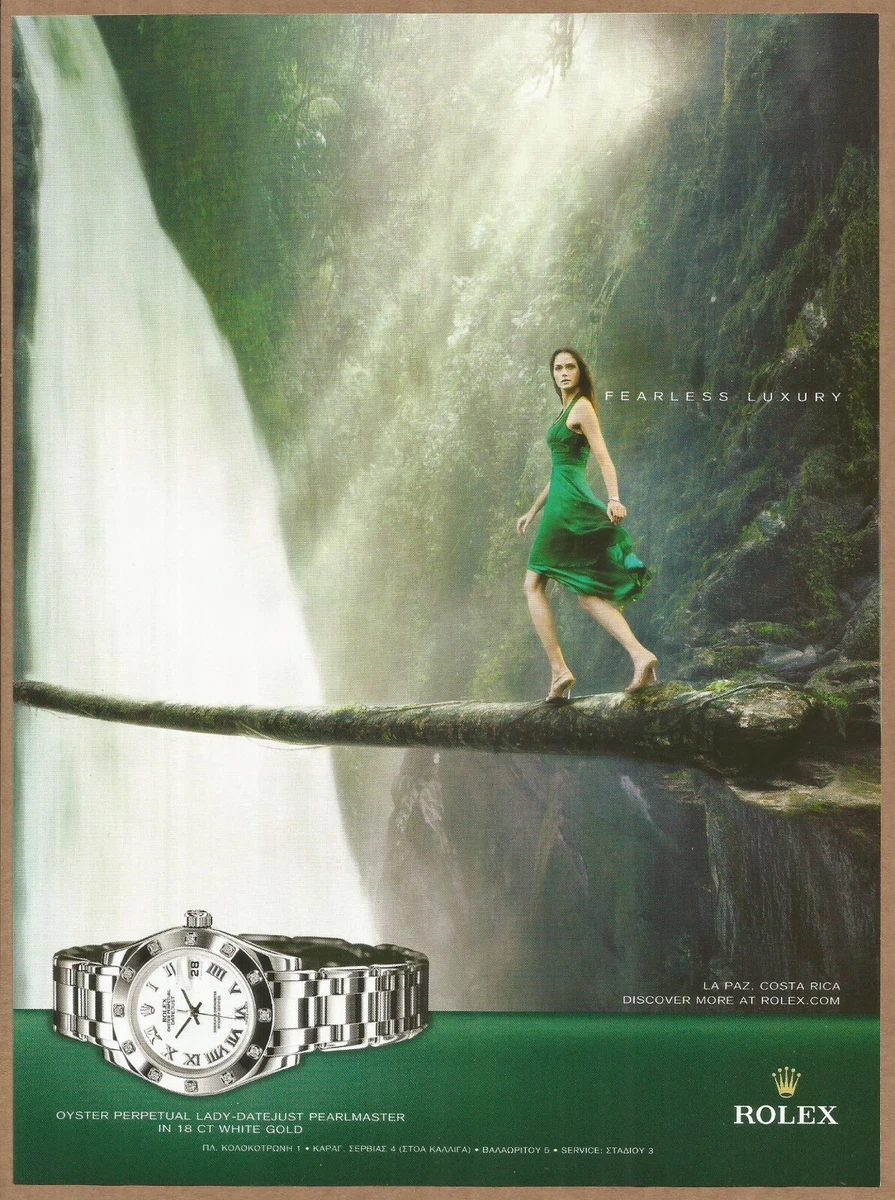 ROLEX Oyster Perpetual Lady Datejust Pearlmaster Fearless Luxury