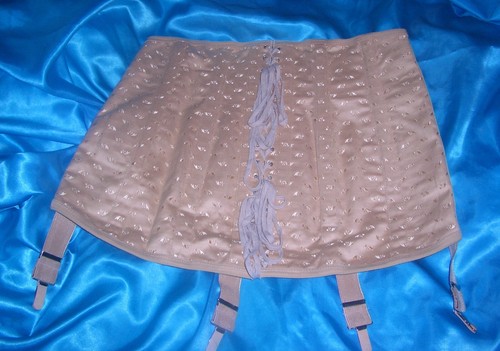 Schweres Vintage Schnür Straps Korsett Mieder Hüfthalter Pin Up Girdle NEU (lg33 - Bild 14 von 14