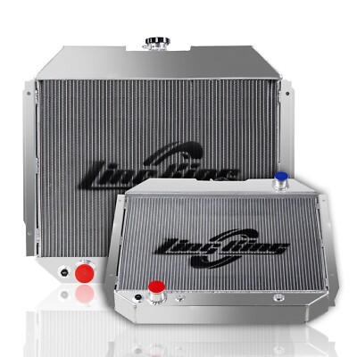 ZING KING CU132 3-Row Race Radiator Compatible with 68-79 Ford F-100/ F ...